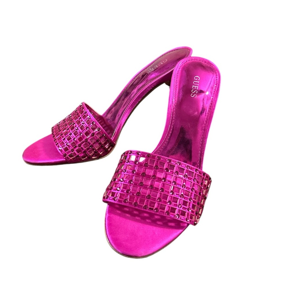Guess Women's Mably Embellished Stiletto Heeled Sandals